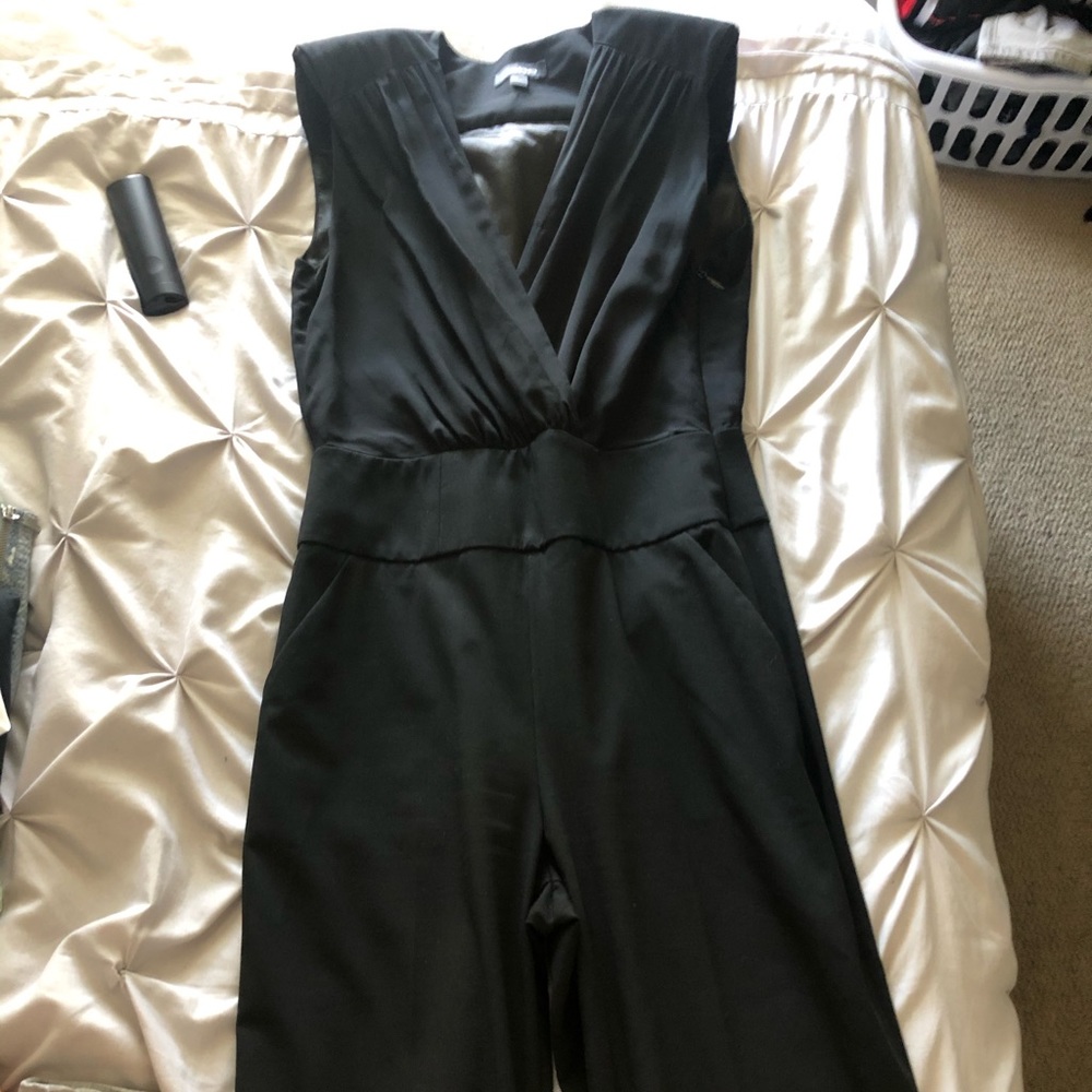 Bebe Black Jumpsuit